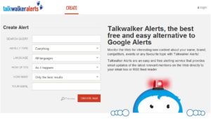 Talkwalker Alerts